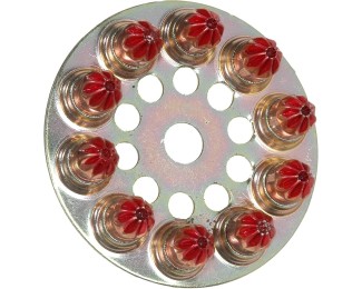Cartuchos de Impulso Spit Calibre 6.3/10 Rojo Carga Media-Alta 10 Uds