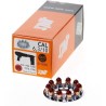Cartuchos de Impulso Spit Calibre 6.3/10 Rojo Carga Media-Alta 10 Uds