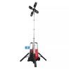 Torre de iluminación a batería 27000 lúmenes Milwaukee MXF TL-601