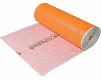 Lámina de desolidarización y drenaje Schluter Ditra Drain 4 (rollo de 25m)