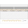 Lámina de desolidarización y drenaje Schluter Ditra Drain 4 (rollo de 25m)