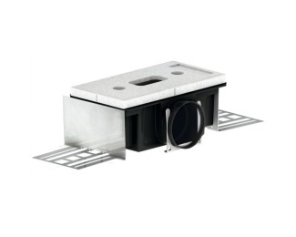 Plenum de ventilación Zehnder CLD 90 simple 224x118x115mm (conexión lateral largo)