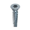 Tornillo para fijación de marcos en hormigón cabeza avellanada 7,5x132 Eurotec B110065