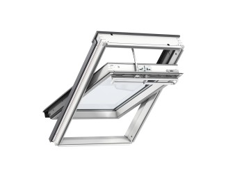 Ventana giratoria solar VELUX GGL UK10 134x160cm blanca
