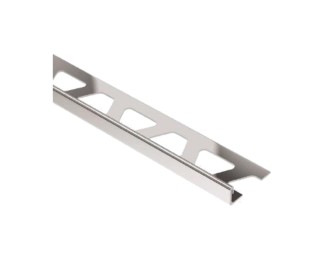 Perfil de remate Schlüter-SCHIENE-E de acero inoxidable V4A