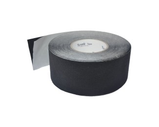 Cinta adhesiva Tyvek UV Facade Tape negra 75 mm x 25 m