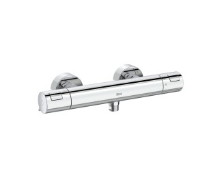 Mezclador termostático exterior para ducha Roca T-500 cromado A5A2E18C00