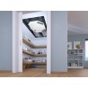 Zehnder ComfoAir Flex 250 ERV instalado en el falso techo de una vivienda