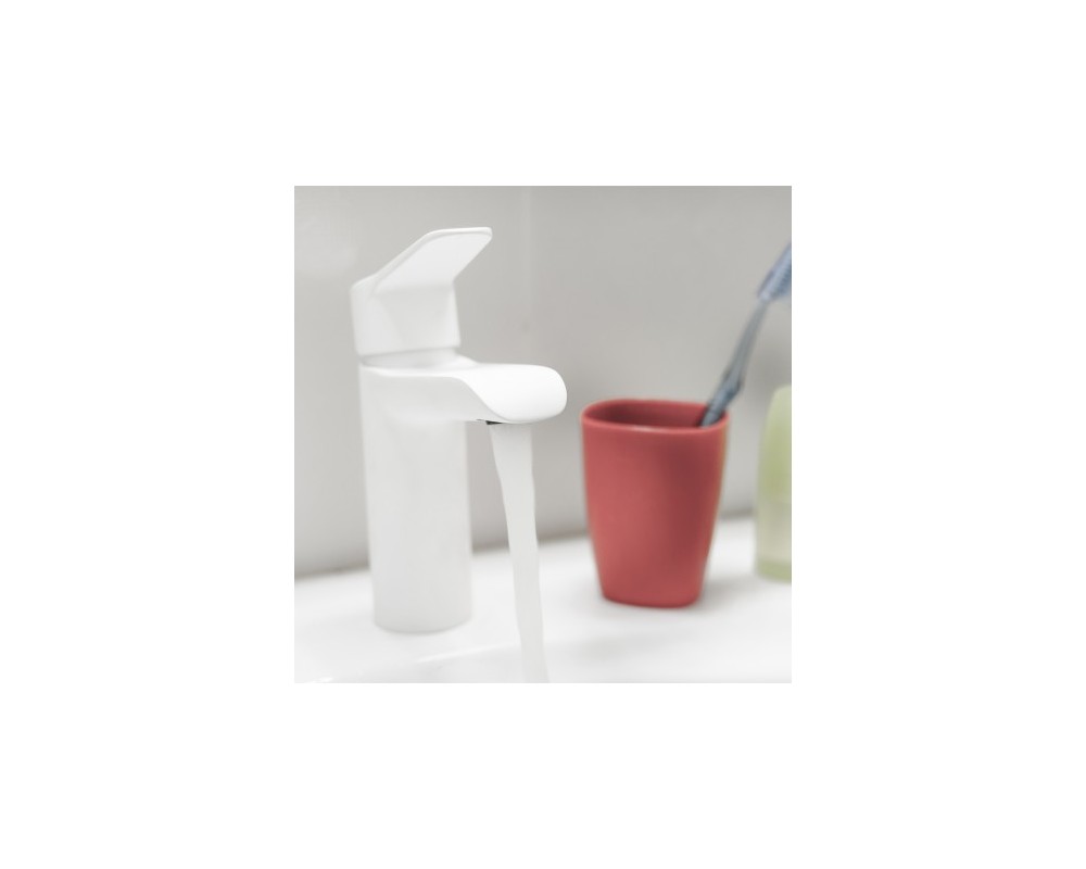 Grifo lavabo 100 blanco mate Clever Start Elegance 60712