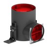 Boca de ventilación corta ComfoTube 90 Zehnder Plenum TVA-P 90