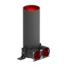 Boca de ventilación larga 2 conexiones ComfoTube 75 Zehnder Plenum TVA-P 2x75