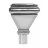 Cubeta zinc salida redonda Ø100mm