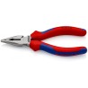 Alicate universal en puntal 145mm con mangos bicomponentes Knipex 08 22 145