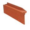 Remate lateral recto izquierdo La Escandella Q10 rojo