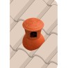 Chimenea La Escandella Q50 roja