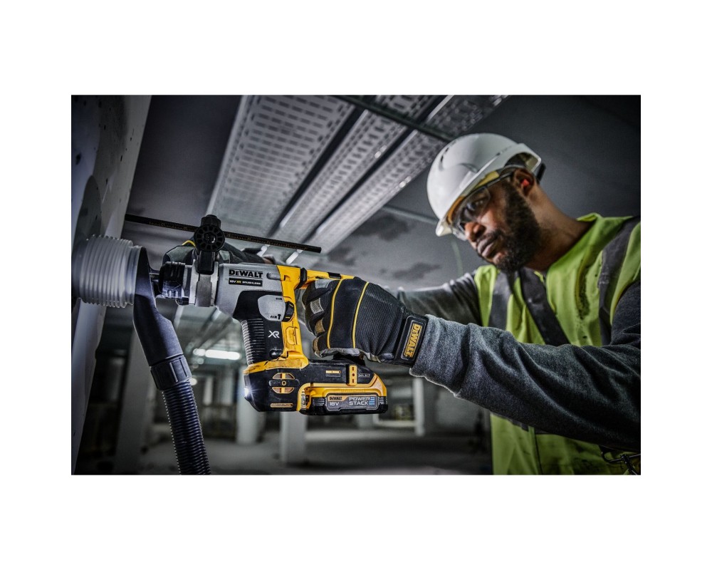 Martillo electroneumático XR 2x18V Powerstack SDS-Plus 1,4J Dewalt DCH172E2T-QW