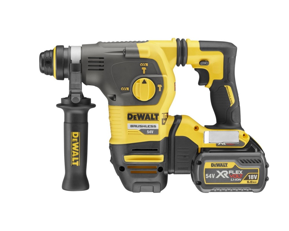 Martillo electroneumático XR Flexvolt 54V SDS-Plus 3kg 28mm 2,8J Dewalt DCH323T2-QW