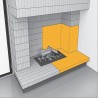 Mortero refractario Sika MonoTop-100 Fire Resistant 5kg