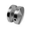 Conector redondo para doble vidrio satinado Q-railing 140742-10