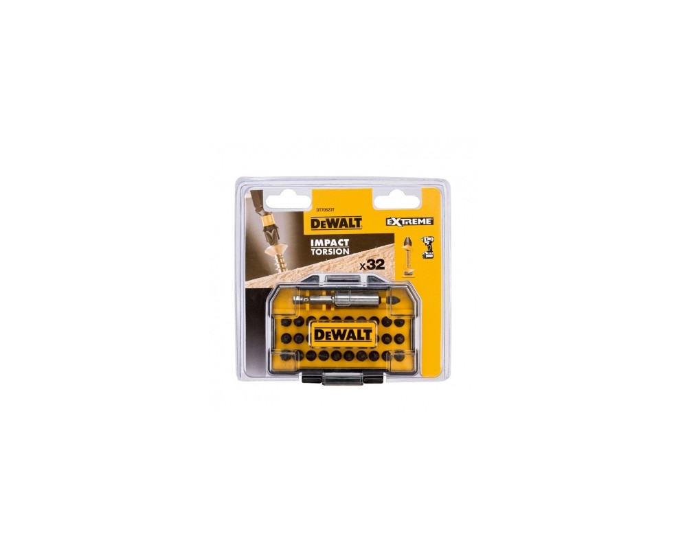 Juego de puntas de atornillado Impact Torsion (32 piezas) Dewalt DT70523T-QZ