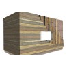 Lana de roca Rockwool Ventirock Duo 1350x600x180mm (paq. 2,43m²)