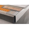 Perfil vierteaguas Schluter BARA-RW aluminio lacado gris 2,5m x 25mm