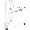 Kit de válvula de desagüe Viega 8310.0