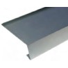 Lagrimero zincado 15x130x90x15x2000mm espesor 0,6mm
