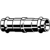 Manguito deslizante prensado bronce Profipress G Viega 2615.5