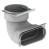 Transición 90º ComfoTube Flat 51 - ComfoTube 75/90 Zehnder 990322205