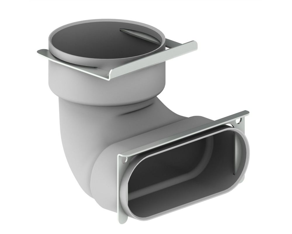 Transición 90º ComfoTube Flat 51 - ComfoTube 75/90 Zehnder 990322205
