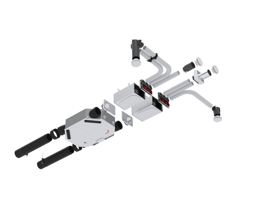 Sistema centralizado Zehnder ComfoAir Flex 350 HRV