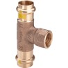 Pieza en T prensada bronce Profipress G Viega 2617.2