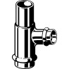 Pieza en T prensada cobre Profipress G Viega 2618.1