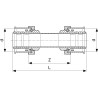Acoplamiento inoxidable Viega Smartpress 6715