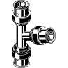 Pieza en T inoxidable Viega Smartpress 6718