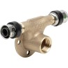 Pieza en T para placa mural de bronce Smartpress G Viega 6724.3