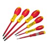 Juego 6 piezas aislados plana/pozidrivee FatMax Stanley 0-65-441