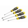 Juego de 4 destornilladores Cushion Grip: Plana y Phillips Stanley 0-65-013