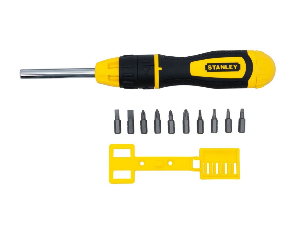 Multipuntas de carraca con 10 puntas Stanley 0-68-010