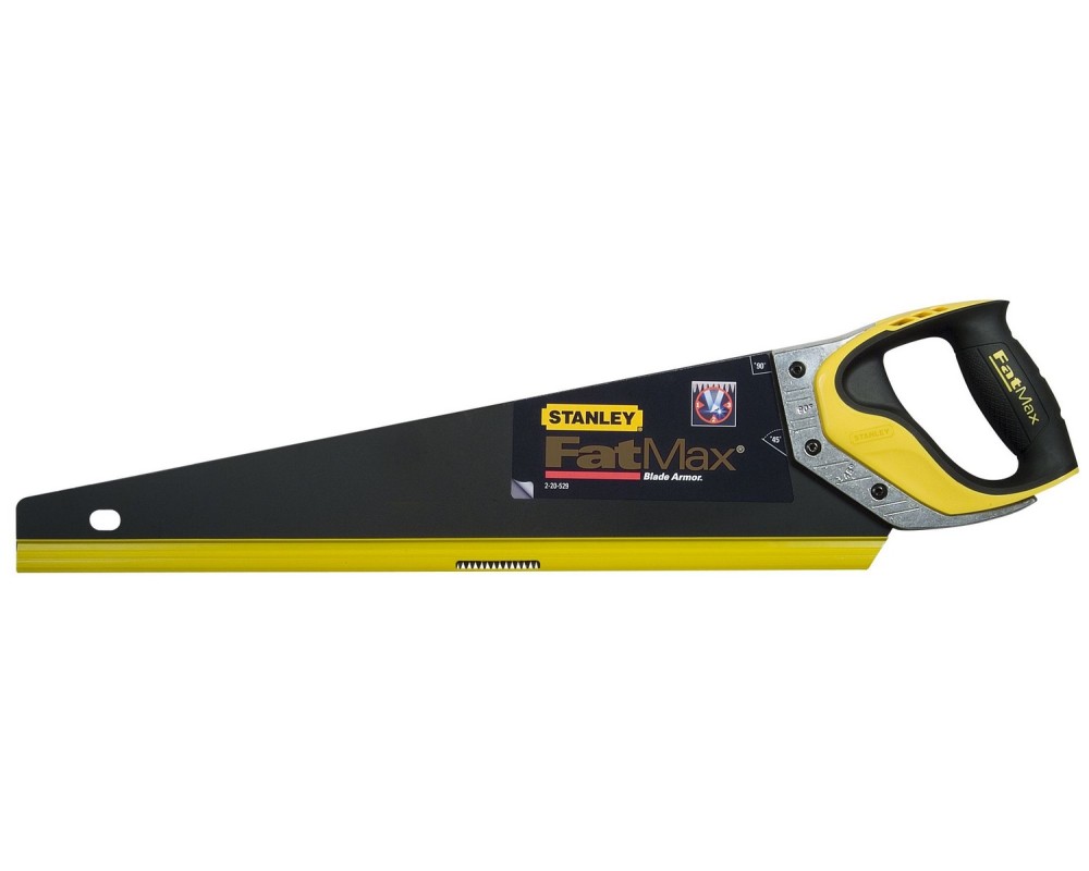 Serrucho FatMax Appliflon 500mm x 1mm mango trimaterial Stanley 2-20-529