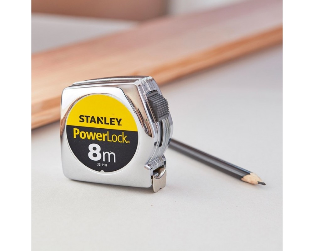 Flexómetro Powerlock Classic 8m x 25mm Stanley 0-33-198
