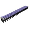 Canal rejilla drenaje inoxidable AISI304 Aco 4ALL L1000MM H92 A15