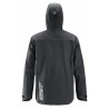 Chaqueta impermeable Shell AllroundWork negro Snickers 1303