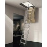 Escalera escamoteable de tijera galvanizada ZX-TECHO