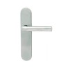 Manilla de acero inoxidable con placa larga 6002
