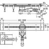 Cuerpo base de canaleta de ducha Advantix Vario 300-1200mm Viega 4966.10