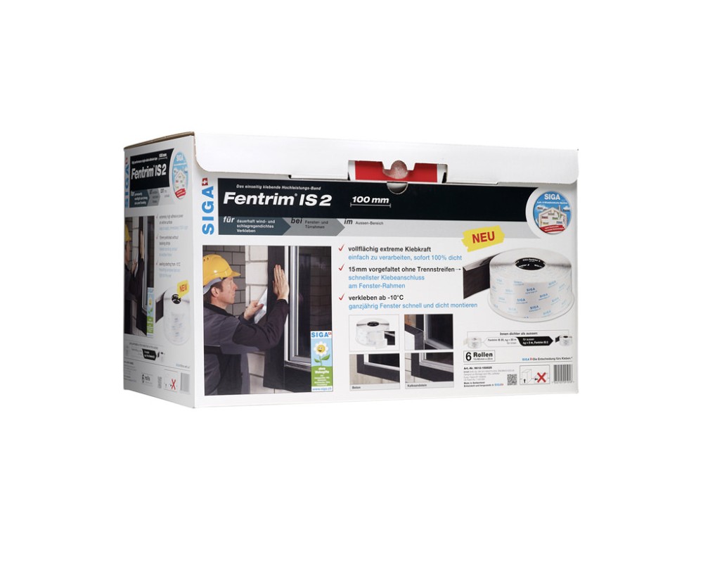 Cinta exterior ventanas Siga Fentrim IS2 rollo 25m