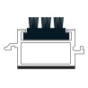Pavimento antisuciedad para entradas Basmat Apolo Cepillos 22mm