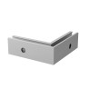Esquina exterior Easy Glass Up montaje lateral aluminio Q-railing 6621